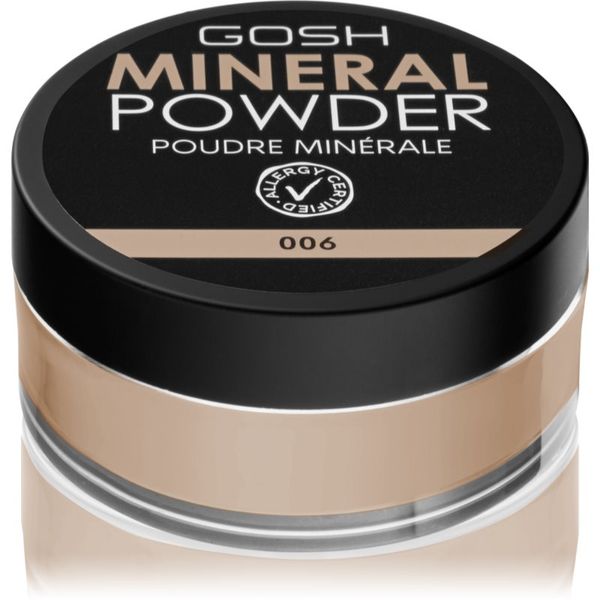 Gosh Gosh Mineral Powder mineralni puder odtenek 006 Honey 8 g