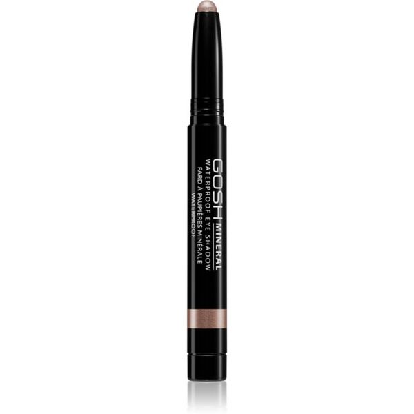 Gosh Gosh Mineral Waterproof dolgoobstojna senčila za oči v svinčniku vodoodporno odtenek 003 Brown 1,4 g