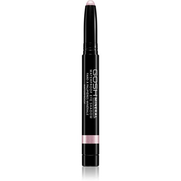 Gosh Gosh Mineral Waterproof dolgoobstojna senčila za oči v svinčniku vodoodporno odtenek Rose 1,4 g