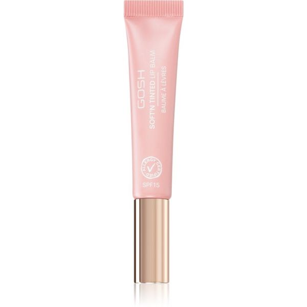 Gosh Gosh Soft`n Tinted balzam za ustnice za toniranje SPF 15 odtenek Rose 8 ml