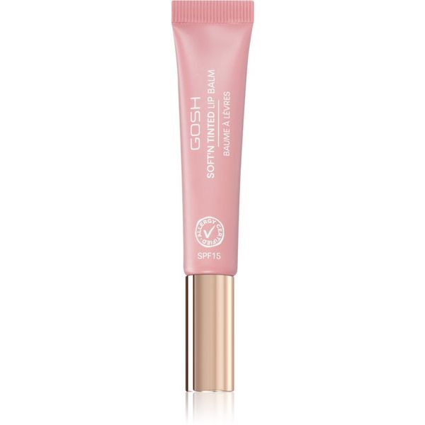 Gosh Gosh Soft`n Tinted balzam za ustnice za toniranje SPF 15 odtenek Vintage Rose 8 ml