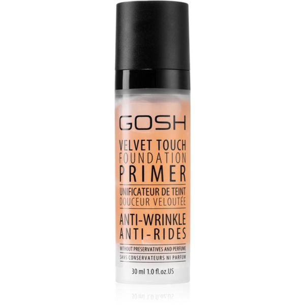 Gosh Gosh Velvet Touch gladilna podlaga za pod tekoči puder 30 ml