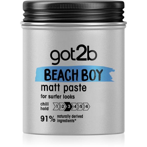 got2b got2b Beach Boy matirajoča pasta za lase 100 ml