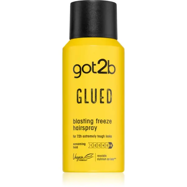 got2b got2b Glued Blasting Freeze Hairspray lak za lase z ekstra močnim utrjevanjem 100 ml
