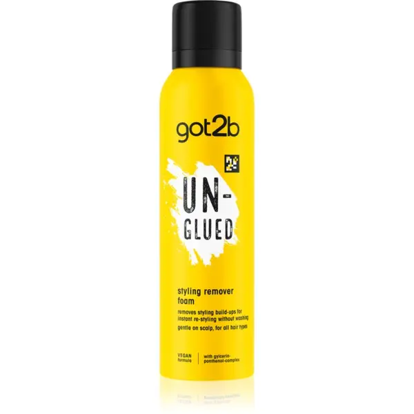 got2b got2b Un-glued Styling Remover Foam čistilna pena za lase 150 ml