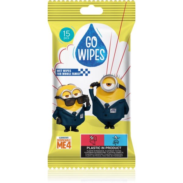 GoWipes GoWipes Wet Wipes For Whole Family vlažni čistilni robčki za roke 15 kos