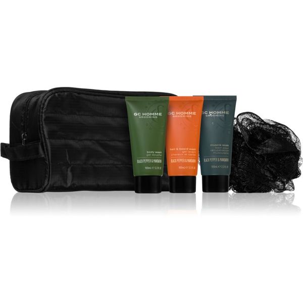 Grace Cole Grace Cole GC Homme darilni set Black Pepper & Mandarin(za kopel) za moške