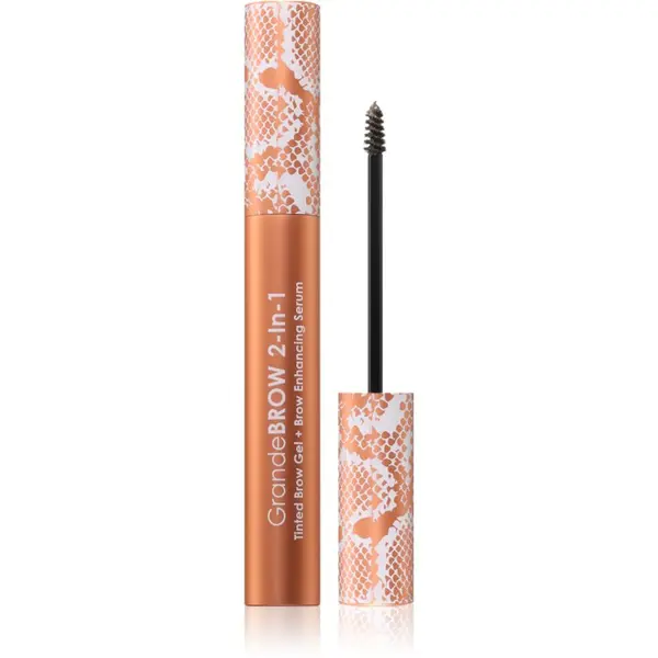 Grande Cosmetics Grande Cosmetics GrandeBrow tónovací gel na obočí se sérem odtenek Medium 3.5 ml