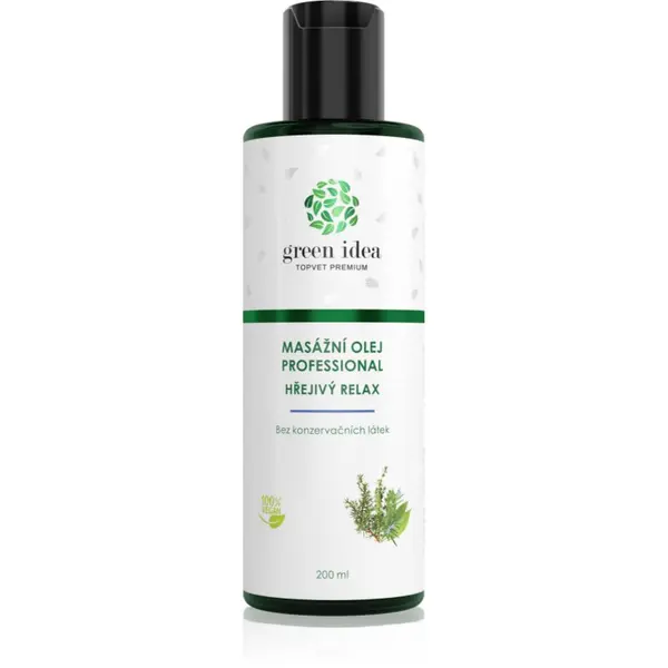 Green Idea Green Idea Massage oil warm relaxation masažno olje 200 ml