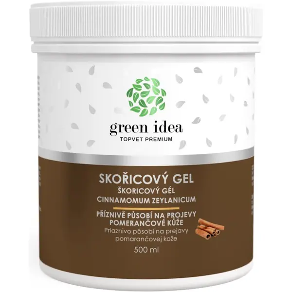 Green Idea Green Idea Skořicový gel masažni gel 500 ml