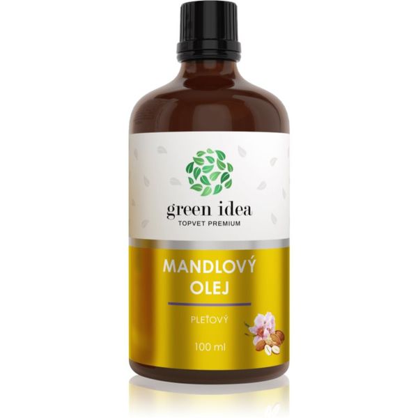 Green Idea Green Idea Topvet Premium Almond oil olje za obraz hladno stiskan 100 ml