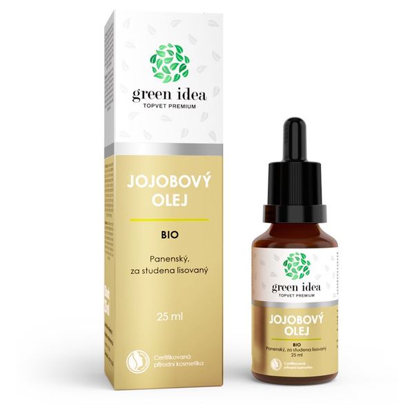 Green Idea Green Idea Topvet Premium Organic jojoba oil bio jojobino olje hladno stiskan 25 ml