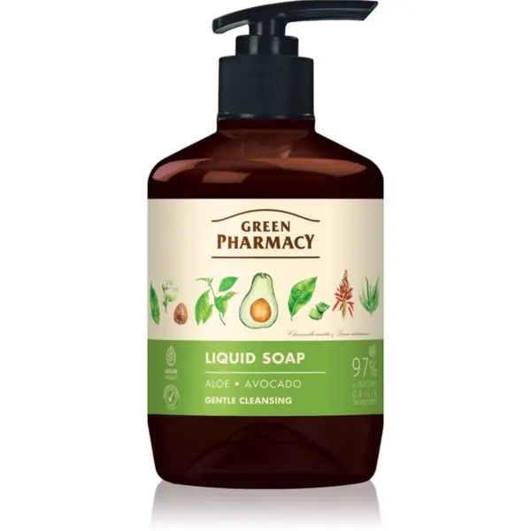 Green Pharmacy Green Pharmacy Aloe & Avocado tekoče milo za roke 460 ml