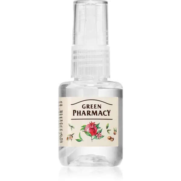 Green Pharmacy Green Pharmacy Argan Oil & Pomegranate Liquid silk serum serum za poškodovane lase 30 ml