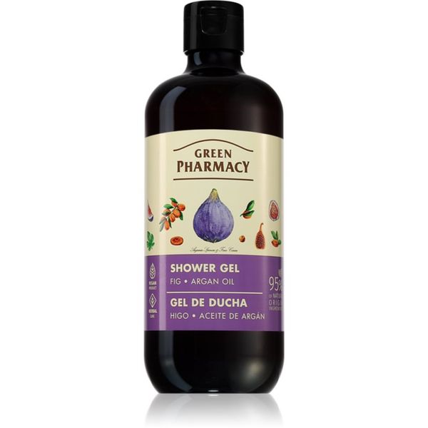 Green Pharmacy Green Pharmacy Body Care Fig & Argan Oil vlažilen gel za prhanje z arganovim oljem 500 ml