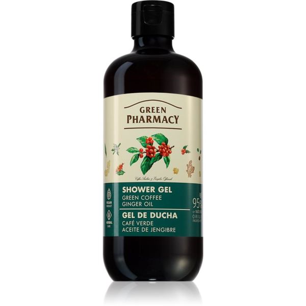 Green Pharmacy Green Pharmacy Body Care Green coffee & Ginger Oil gel za prhanje 500 ml