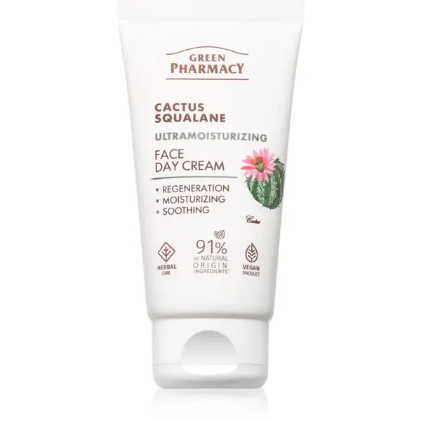 Green Pharmacy Green Pharmacy Cactus & Squalane Day Face Cream vlažilna dnevna krema 50 ml