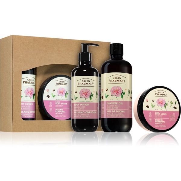 Green Pharmacy Green Pharmacy Damask Rose & Shea Butter SET darilni set