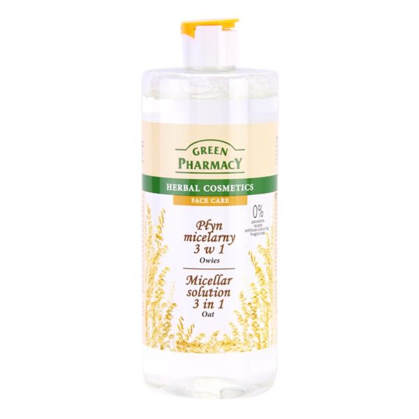 Green Pharmacy Green Pharmacy Face Care Oat micelarna voda 3v1 500 ml