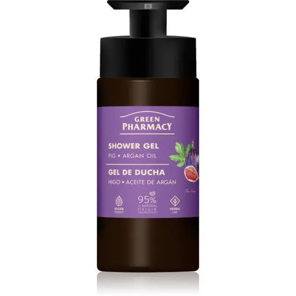 Green Pharmacy Green Pharmacy Fig & Argan Oil gel za prhanje 739 ml