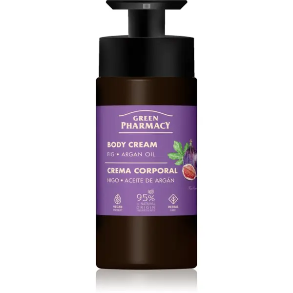 Green Pharmacy Green Pharmacy Fig & Argan Oil krema za telo 739 ml