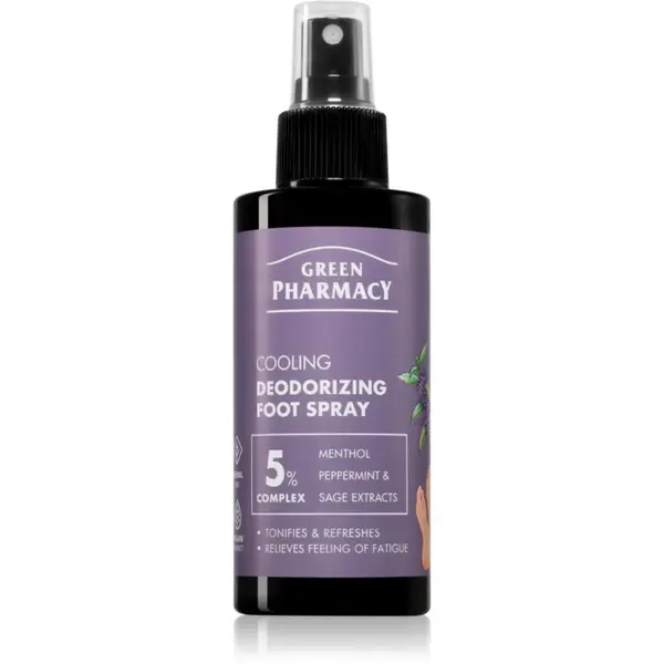 Green Pharmacy Green Pharmacy Foot Care Cooling Deodorizing Foot Spray dezodorant za noge 150 ml