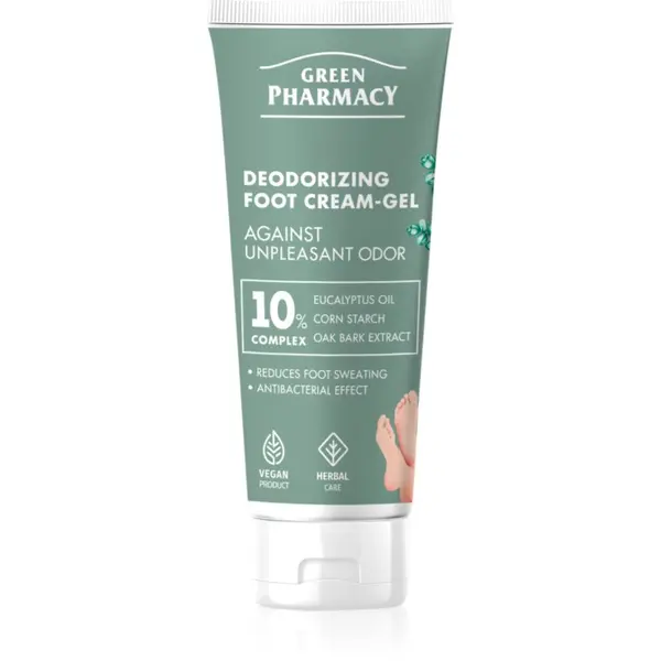 Green Pharmacy Green Pharmacy Foot Care Deodorizing Foot Cream-Gel Against Unpleasant Odor gelasta krema za noge 75 ml