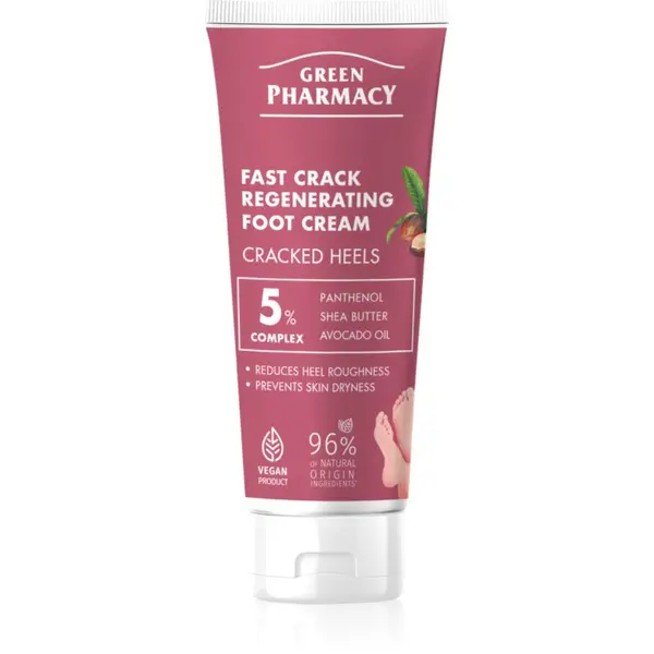 Green Pharmacy Green Pharmacy Foot Care Regenrating Fast Crack Foot Cream regeneracijska krema za razpokane noge 75 ml