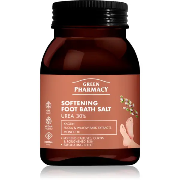 Green Pharmacy Green Pharmacy Foot Care Softening Foot Bath Salt sol za kopel za noge 400 ml