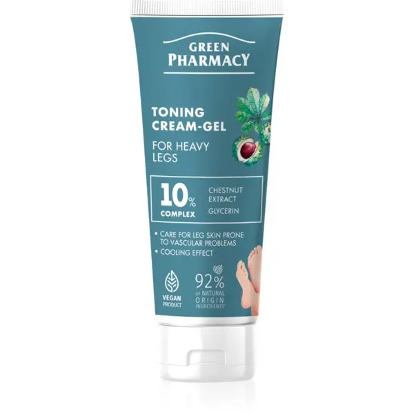 Green Pharmacy Green Pharmacy Foot Care Toning Foot Cream-Gel For Heavy Legs krema za noge 75 ml