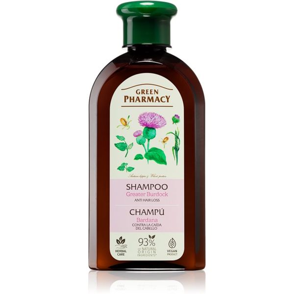 Green Pharmacy Green Pharmacy Hair Care Greater Burdock šampon proti izpadanju las 350 ml