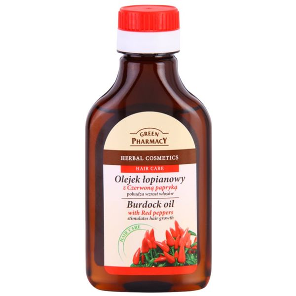 Green Pharmacy Green Pharmacy Hair Care Red Peppers olje repinca za spodbujanje rasti las 100 ml