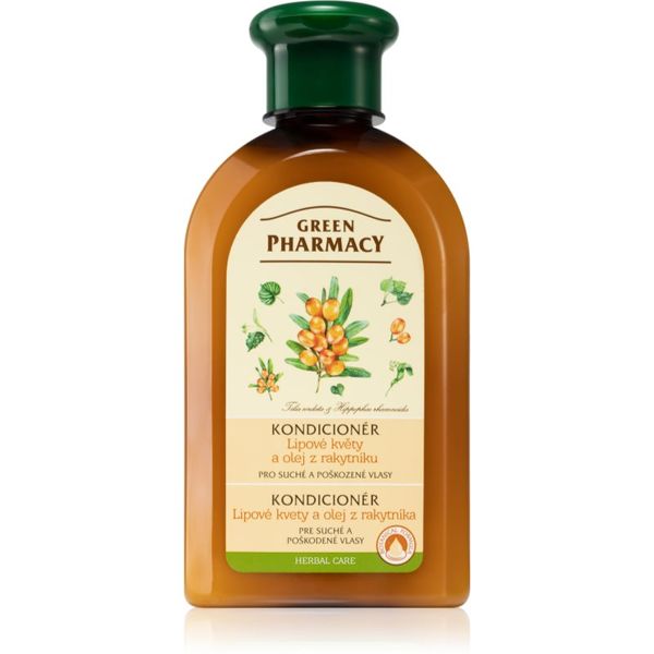 Green Pharmacy Green Pharmacy Herbal Care balzam za suhe in poškodovane lase 300 ml