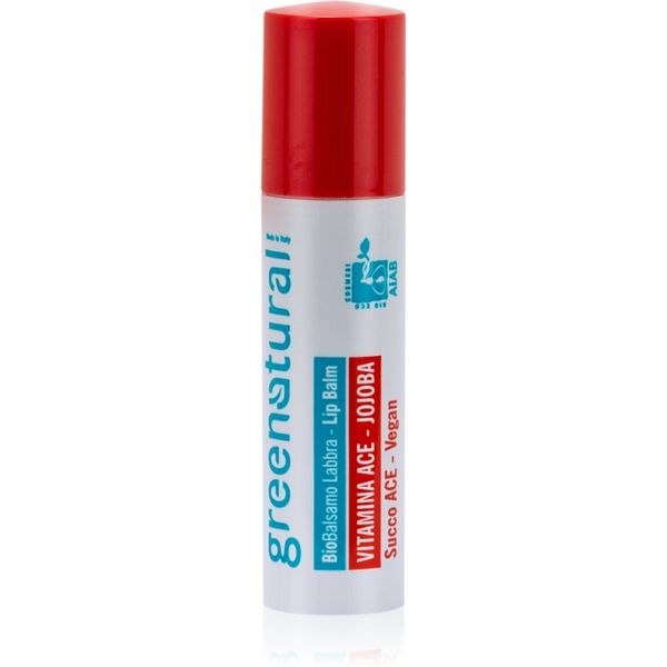 Greenatural Greenatural Lip Balm balzam za ustnice z vitamini A, C, E, Aloe Vera 5,7 ml