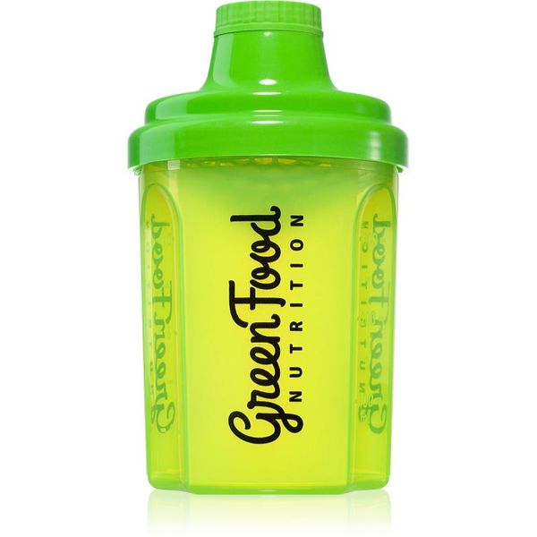 GreenFood Nutrition GreenFood Nutrition Shaker športni shaker Transparent Green 300 ml