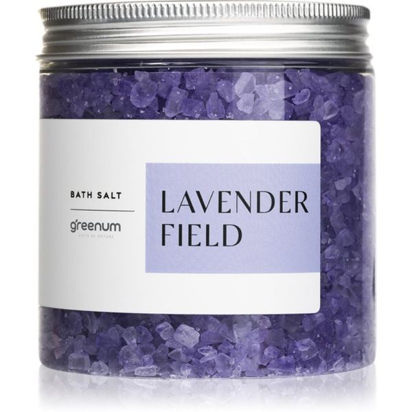 Greenum Greenum Lavender Field sol za kopel 600 g