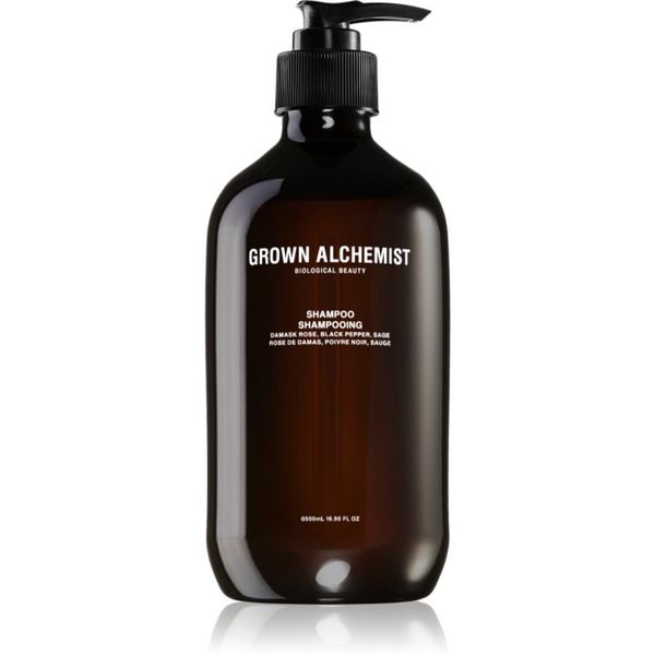 Grown Alchemist Grown Alchemist Damask Rose hranilni šampon za obnovo in krepitev las 500 ml