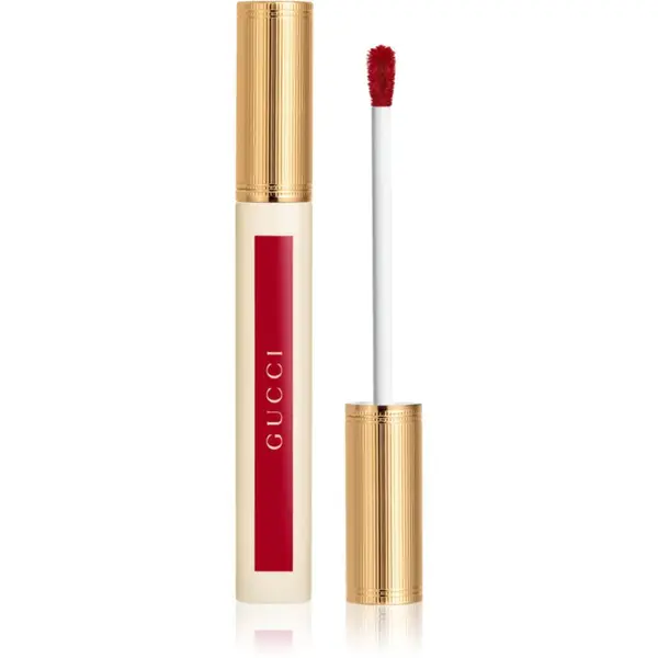 Gucci Gucci Glow Oil-In-Water Tint Liquid Lipstick bleščeča vlažilna tekoča šminka odtenek 509 Rosso Ancora 6.5 ml