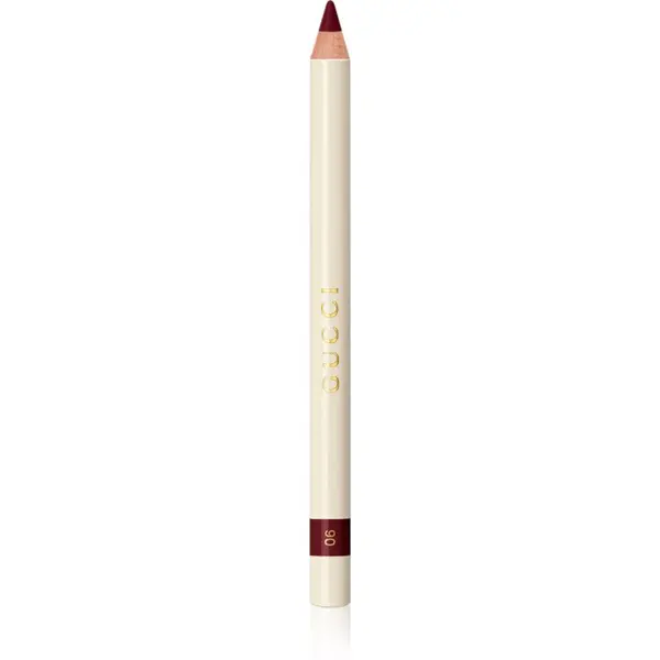 Gucci Gucci Gucci Beauty Crayon Contour des Lèvres črtalo za ustnice odtenek 06 Bordeaux 1.14 g