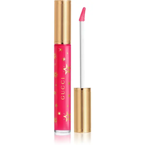 Gucci Gucci Gucci Beauty Gloss à Lèvres sijaj za ustnice za večji volumen odtenek 414 Virginia Fuchsia 6.5 ml