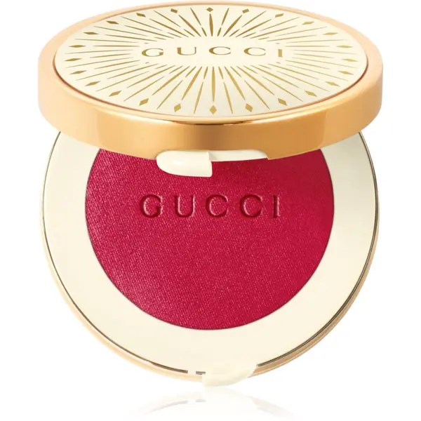 Gucci Gucci Gucci Beauty Glow Blush kompaktno rdečilo odtenek 06 Bright Ruby 5.5 g