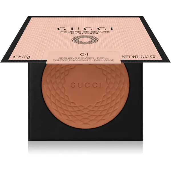 Gucci Gucci Gucci Beauty Poudre De Beauté Éclat Soleil Powder bronzer nadomestno polnilo odtenek 04 12 g