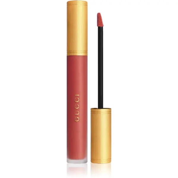 Gucci Gucci Gucci Beauty Rouge à Lèvres Matte Lipstick mat tekoča šminka odtenek 311 Lizzie Tiger 6.5 ml