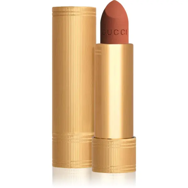 Gucci Gucci Gucci Beauty Rouge à Lèvres Matte Lipstick matirajoča šminka odtenek 308 Lucy Dark Orange 3.5 g