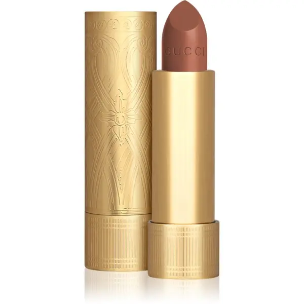 Gucci Gucci Gucci Beauty Rouge à Lèvres Satin Lipstick satenasta šminka odtenek 221 Mina Light Pink 3.5 g