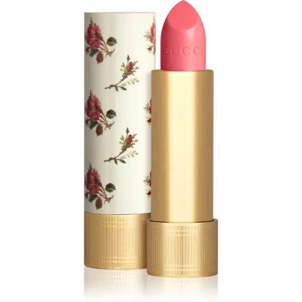 Gucci Gucci Gucci Beauty Rouge à Lèvres Voile šminka z bleščečim finišem odtenek 410 No More Orchid 3.5 g