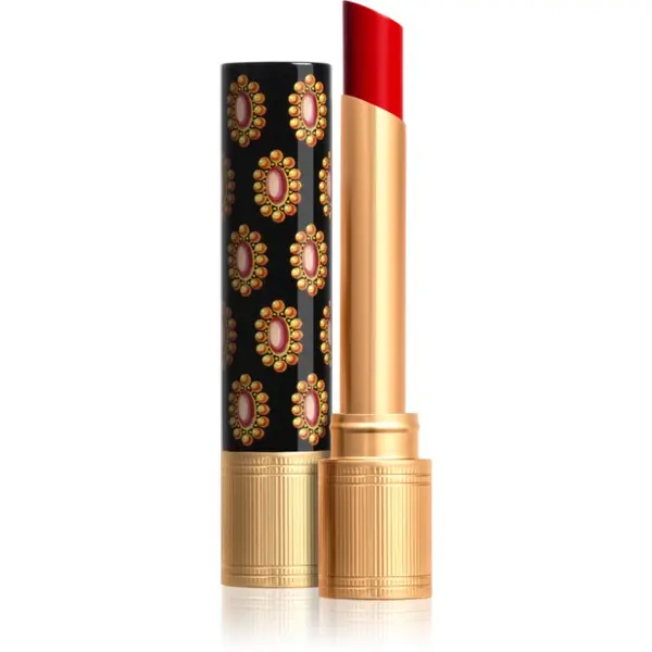 Gucci Gucci Gucci Beauty Rouge de Beauté Brillant vlažilna šminka odtenek 517 Abbie Maroon Red 1.8 g