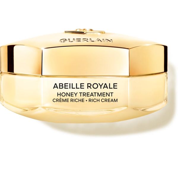 GUERLAIN GUERLAIN Abeille Royale Honey Treatment Rich Cream hranilna krema proti gubam z učvrstitvenim učinkom 50 ml