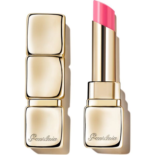 GUERLAIN GUERLAIN KissKiss Bee Glow hranilni in vlažilni balzam za ustnice limitirana edicija odtenek 458 Pop Rose Glow 3,2 g