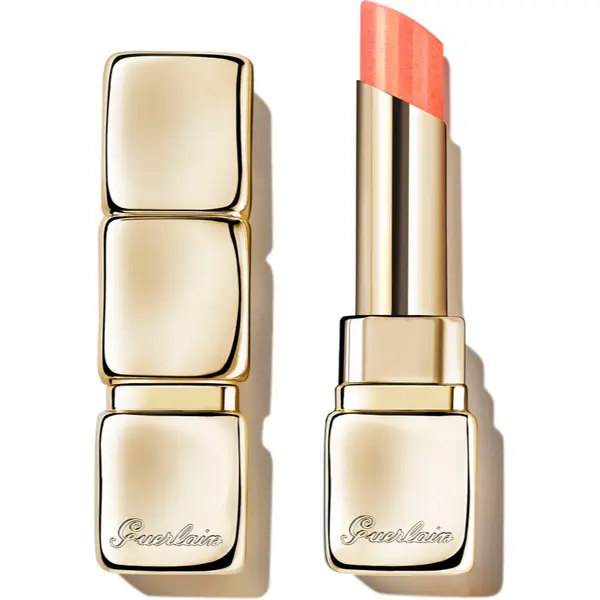 GUERLAIN GUERLAIN KissKiss Bee Glow hranilni in vlažilni balzam za ustnice odtenek 389 Pearly Peach 3.2 g